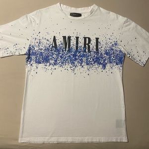 Amiri Paint Splatter T-Shirt